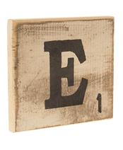 Scrabble Letters Symbols Wall Tile