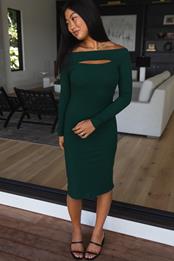 Off Shoulder Bodycon Dress