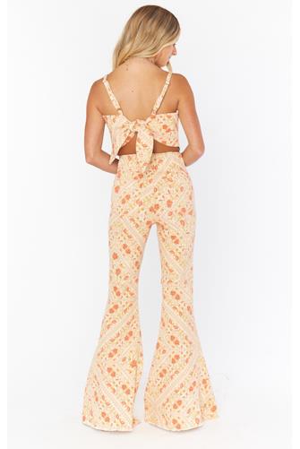 Belmont Flare Trouser PATCHWORK PAISLEY