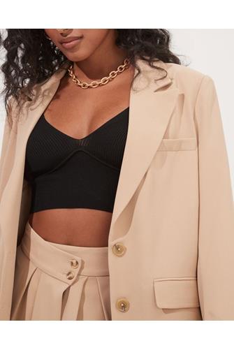 Boyfriend Blazer CAPPUCCINO