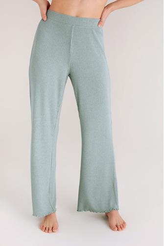 Lounging Around Rib Pant BLUE TOPAZ
