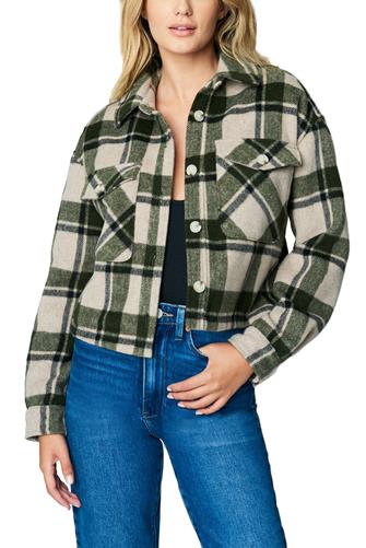 Perfect Timing Cropped Shacket 