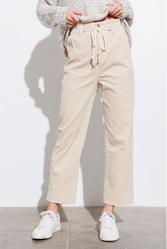 Drawstring Cargo ECRU