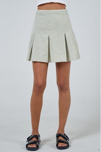 Cord Tennis Skirt ARMY