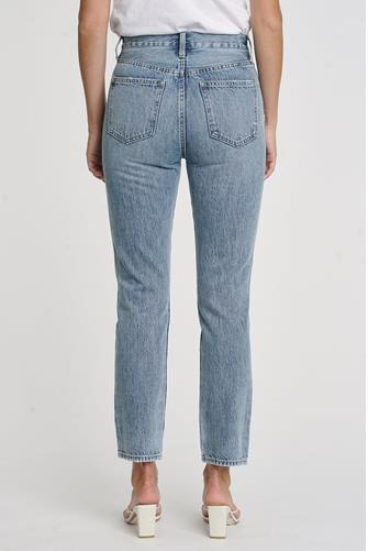 Keaton High Rise Slim Straight Jean MEDIUM DENIM
