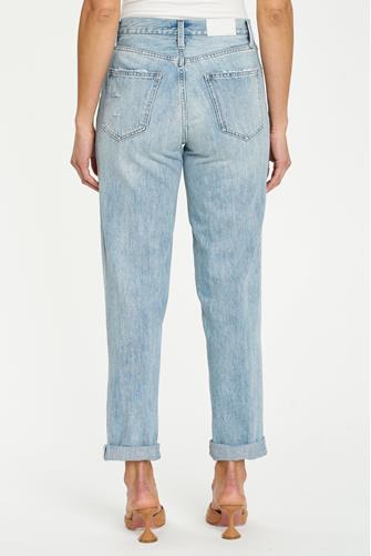 Presley High Rise Relax Roller Jean in Virginia VIRGINIA BEACH