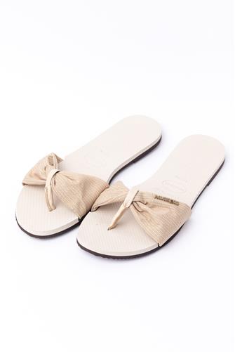 St. Tropez Shine Sandal BEIGE