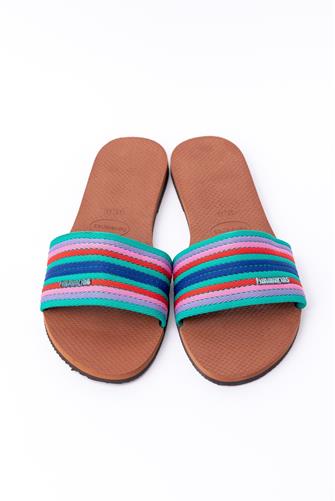 Malta Mixed Sandal RUST