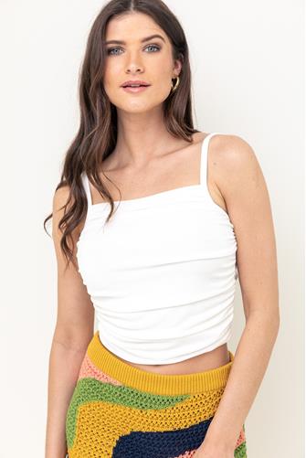 Slinky Knit Tank Top IVORY