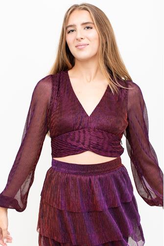 Ines Twist Lurex Top MULTI