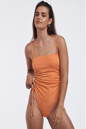 Tangerine Pia One Piece Swimsuit ORANGE