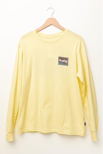 Crayon Wave Long Sleeve Shirt YELLOW MULTI -