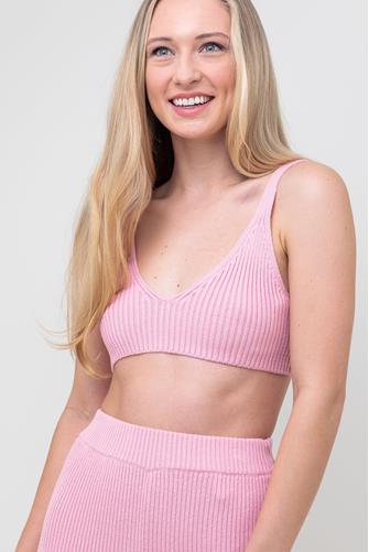 Sandstorm Knit Top LITE PINK
