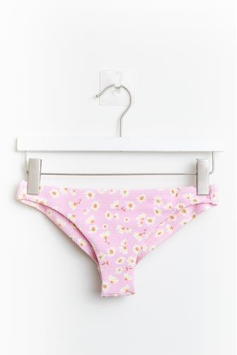 Daisy Craze Tanga Low-Rise Bikini Bottom MULTI