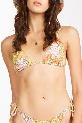 Bring On The Bliss Triangle Bikini Top MULTI