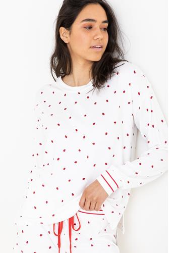 Lovebug Long Sleeve Top IVORY