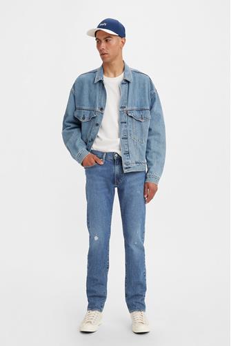 Dark Indigo Destructed Slim Pant DARK INDIGO DESTRUCTED