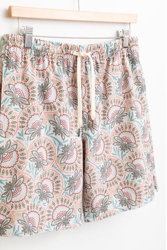 Paisley Beach Short NATURAL