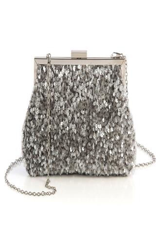 Amelie Clutch Bag SILVER