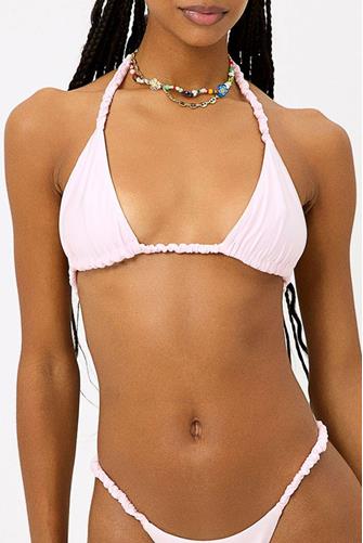Ballerina Hope Satin Triangle Bikini Top BALLERINA