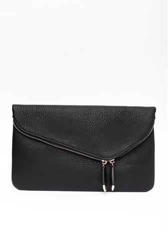 Stella Clutch & Crossbody Bag BLACK