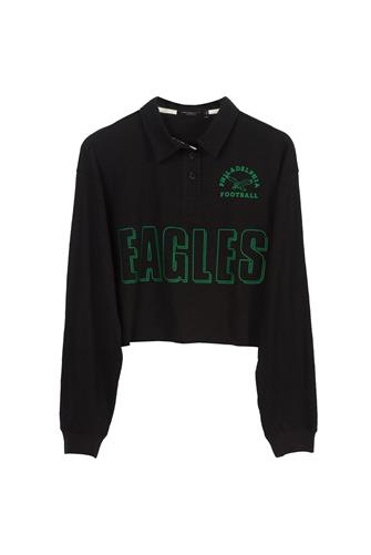 Eagles Old School Rugby BLACK