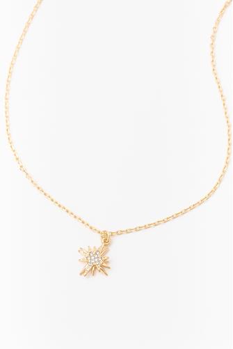 Sunburst Necklace GOLD
