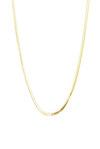 Herringbone Chain Necklace GOLD