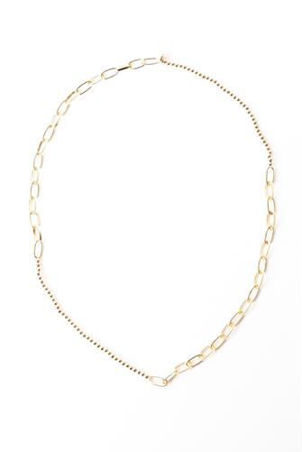 Mixed Chain Wrap Bracelet GOLD