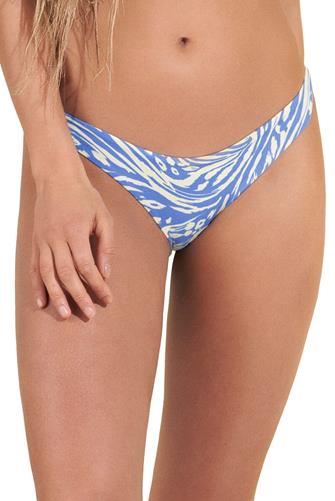 Iris Wild Flirt Thin Side Bikini Bottom BLUE MULTI