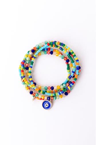 Multi Strand Beaded Bracelet MULTI