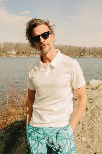 Bill Notched Collar Polo BRIGHT WHITE