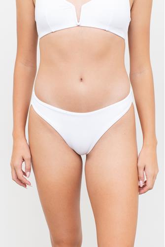 Simply White Sublime Classic Bikini Bottom WHITE