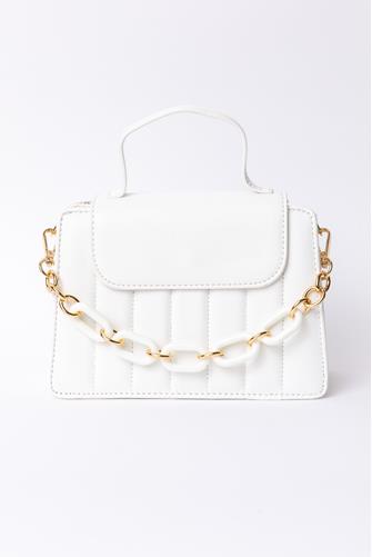 Yasmin Satchel WHITE