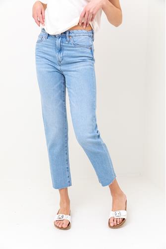 We Out Madison Crop Straight Leg Jean WE OUT