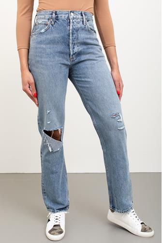 90's Pinch Waist High Rise Straight In Lineup LINEUP