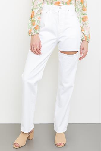 Lana Slice Hi Rise Straight Leg Jean in Element ELEMENT