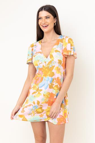 Sorbet Short And Sweet Mini Dress SORBET