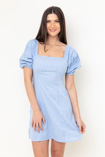 Sweet Blue Paradise Mini Dress SWEET BLUE