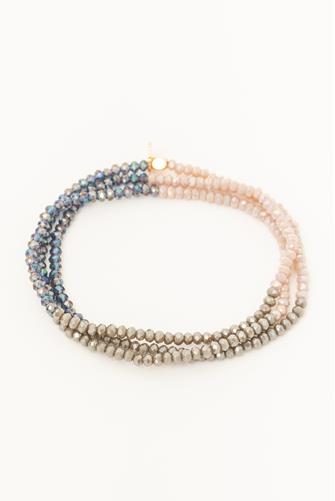 Blue Multi Wrap Bracelet BLUE MULTI