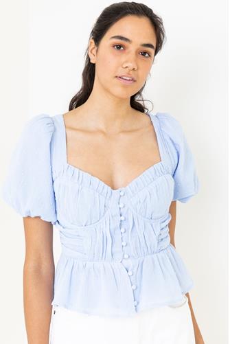 Clairemont Top PERRYWINKLE