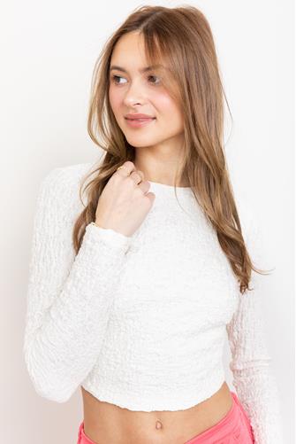 Baxter Open Back Top WHITE