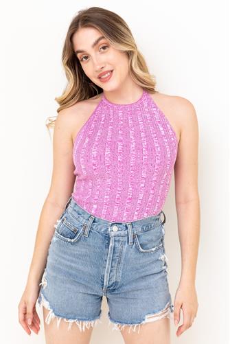 Tulla Bodysuit PINK MELANGE