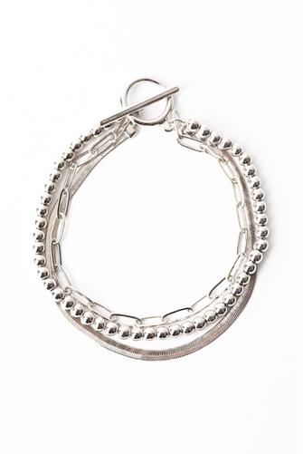 Silver Multi Chain Bracelet SILVER