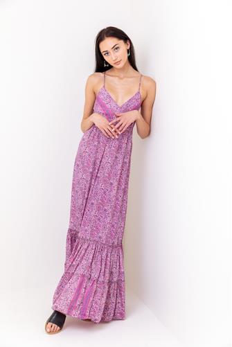 Annie Floral Maxi PURPLE FLORAL