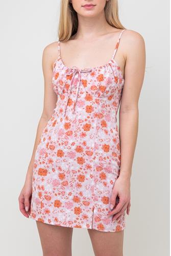 Floral Print Mini Dress BLUSH