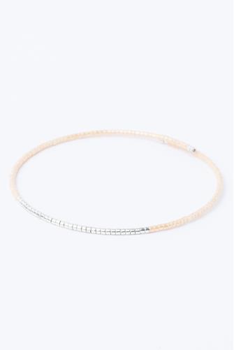 Norah Bangles Blush SILVER