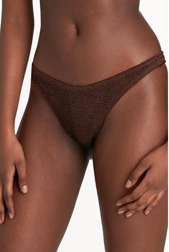 Chocolate Scene Brief Bikini Bottom CHOCOLATE
