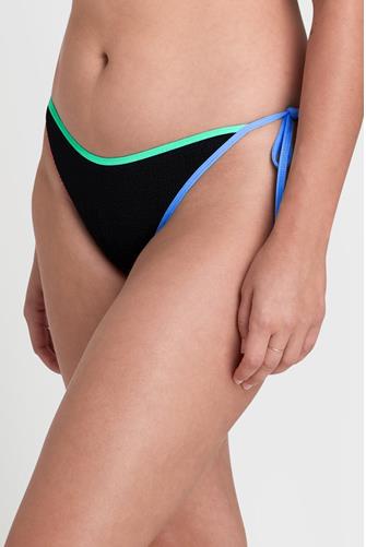 Strap Serenity Side Tie Brief Eco Bottom BLACK/MULTI