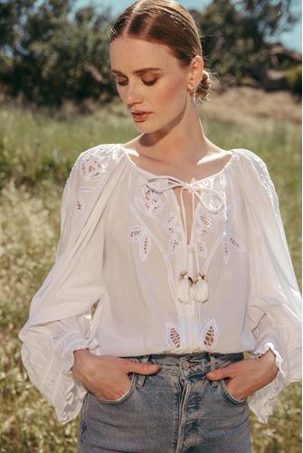 Gretta Blouse IVORY